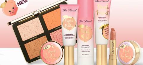 Gardez la pêche avec la collection Peaches and Cream de Too Faced