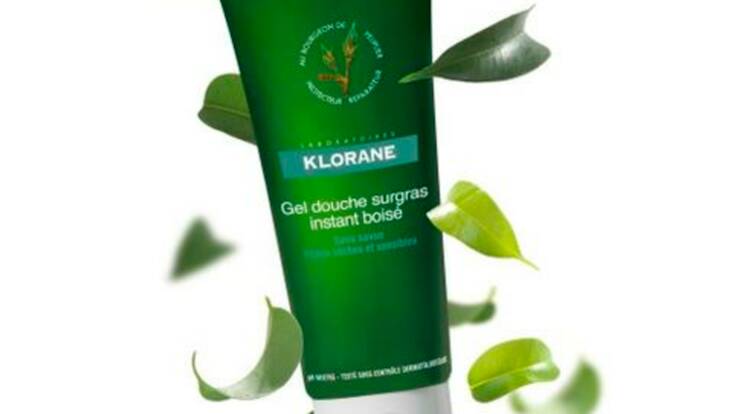 Douche boisée par Klorane