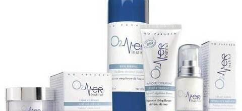 O2mer, les bienfaits de l\'eau mer au service de la peau