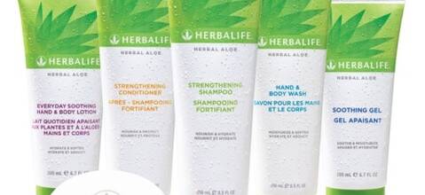 Une gamme de soins à l'aloe vera, l'hydratation selon Herbalife