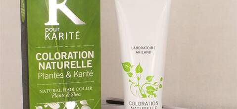 Je veux une coloration naturelle, K pour Karité