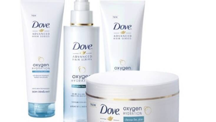 Hydratation et volume par Dove