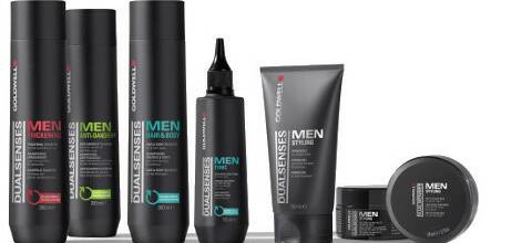 Goldwell s'occupe aussi des cheveux des hommes