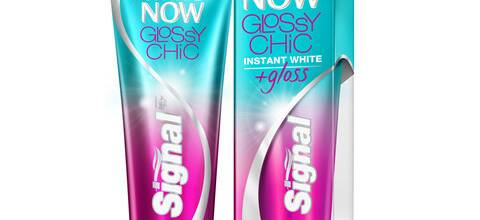 Glossy Chic, le nouveau dentifrice White Now chez Signal