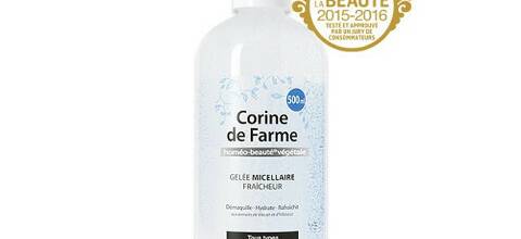Corine de Farme primée aux Victoire de la Beauté
