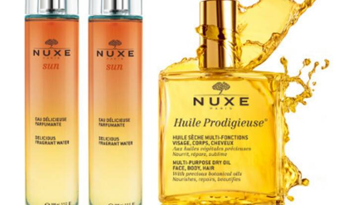 Un petit avant goût d'été avec Nuxe