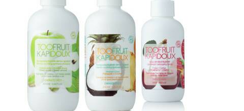 Kapidoux, des soins capillaires ultra doux chez TooFruit