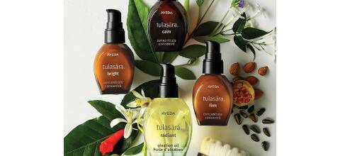 Tulasara, l'ayurveda au service de la peau chez Aveda