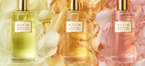 Aerin signe une collection de colognes à la rose