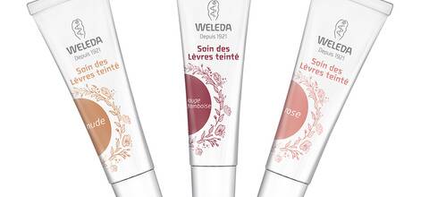 Weleda sublime nos lèvres