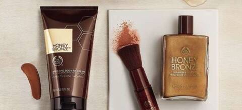 Bronzez futé sans soleil avec Honey Bronze chez The Body Shop