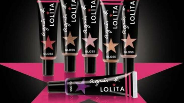 Après la mode, le maquillage agnès b. LOLITA