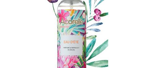 Acorelle met le soleil en flacon avec l'Eau d'Été