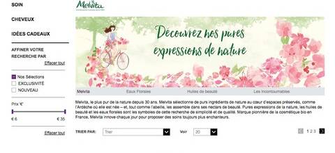 Melvita arrive chez Marionnaud