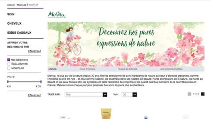 Melvita arrive chez Marionnaud