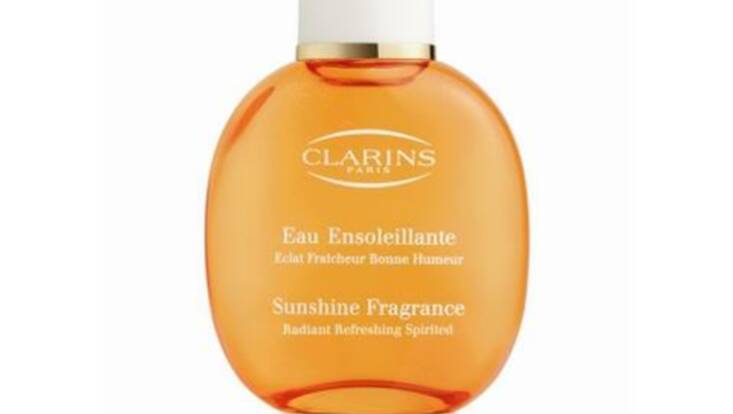 L\'Eau Ensoleillante, le nouveau parfum soin de Clarins