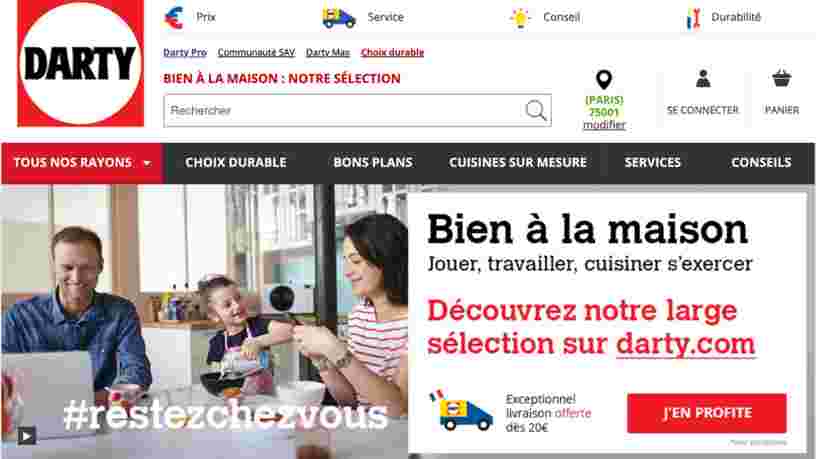 Les ventes d'imprimantes et de congélateurs s'envolent chez Cdiscount, Fnac-Darty et Boulanger
