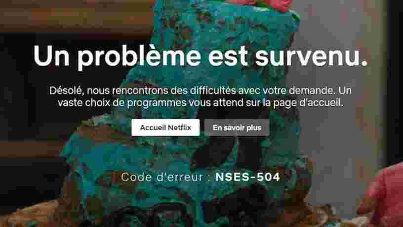 Netflix a affiché un message d'erreur chez de nombreux utilisateurs pour le lancement de 'La Casa de papel'