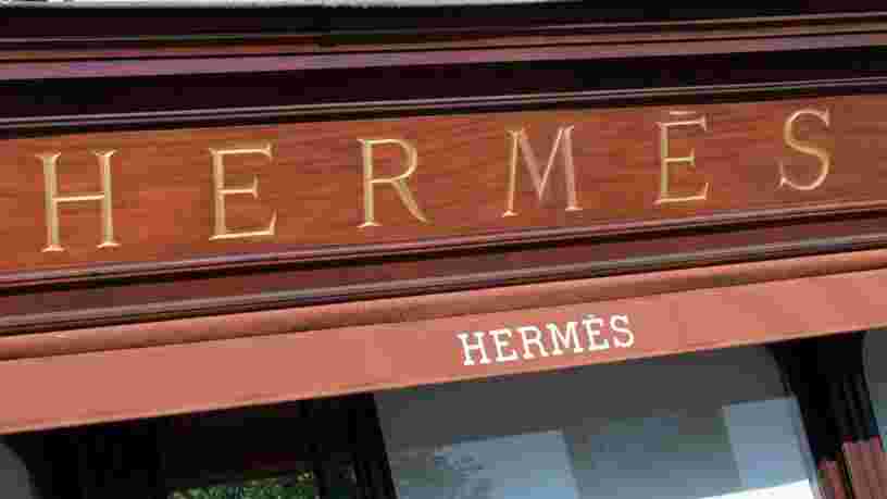 Une boutique Hermès réalise un record de vente lors de sa réouverture en Chine