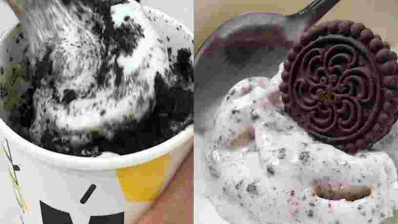 Voici comment recréer le célèbre McFlurry Oreo de chez McDonald's avec seulement trois ingrédients et sans blender