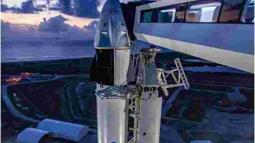 Un temps orageux pourrait faire échouer le lancement de la fusée de SpaceX