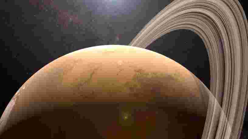 Mars aurait bien eu un anneau il y a environ 3,5 milliards d'années