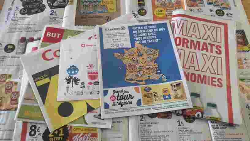 Pourquoi les supermarchés envoient encore 20 milliards de prospectus par an dans vos boîtes aux lettres