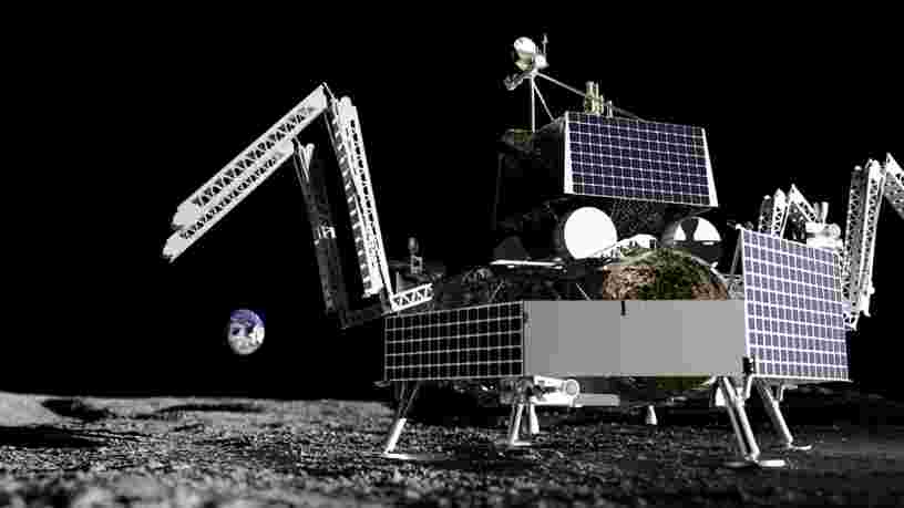 La NASA a choisi le premier rover américain qui atterrira sur la Lune en 48 ans et il s'agit d'un robot chasseur de glace