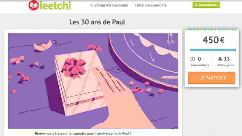 Leetchi met du temps à débloquer certaines cagnottes et énerve ses clients