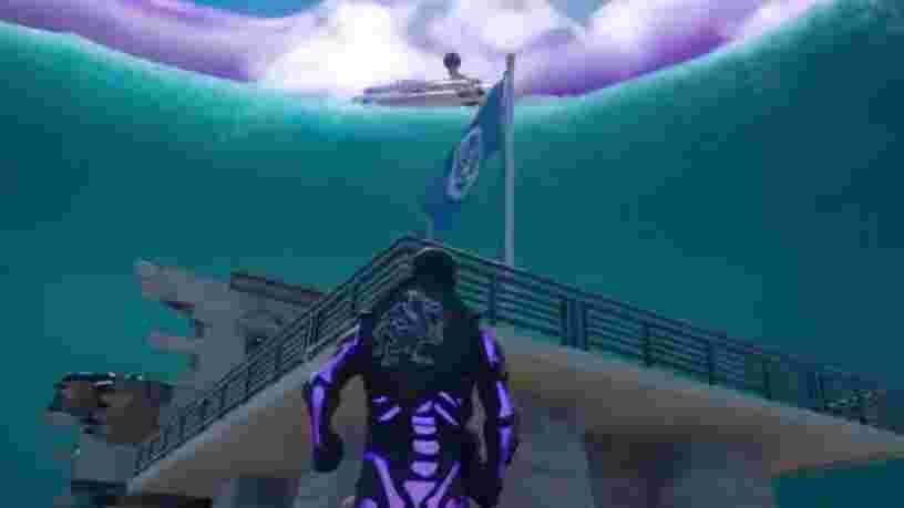 'Fortnite' saison 3 : les indices qui laissent imaginer une map submergée et l'arrivée d'Aquaman