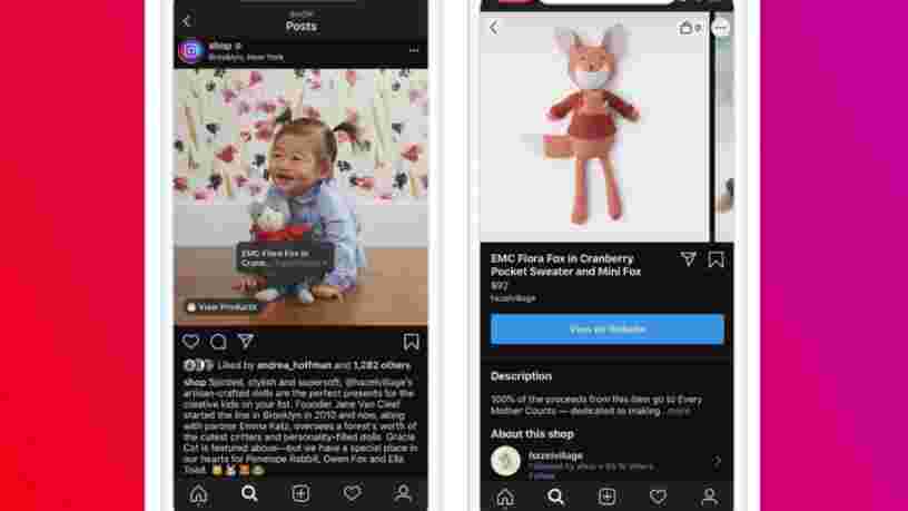 Les influenceurs — et à peu près tout le monde — pourront bientôt vendre des produits sur leur compte Instagram