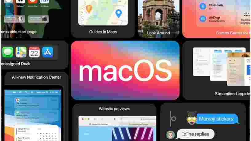 Apple vient de dévoiler la prochaine version de son logiciel Mac, macOS Big Sur