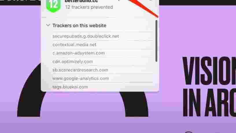 Apple vous montrera bientôt une liste de tous les trackers publicitaires qui essaient de suivre votre activité internet
