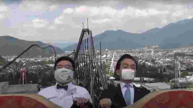 Coronavirus : au Japon, les parcs d'attractions demandent de ne pas crier sur les manèges