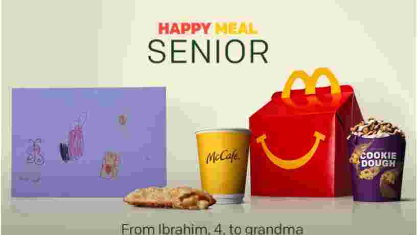 McDonald's lance un Happy Meal pour les seniors en Suède