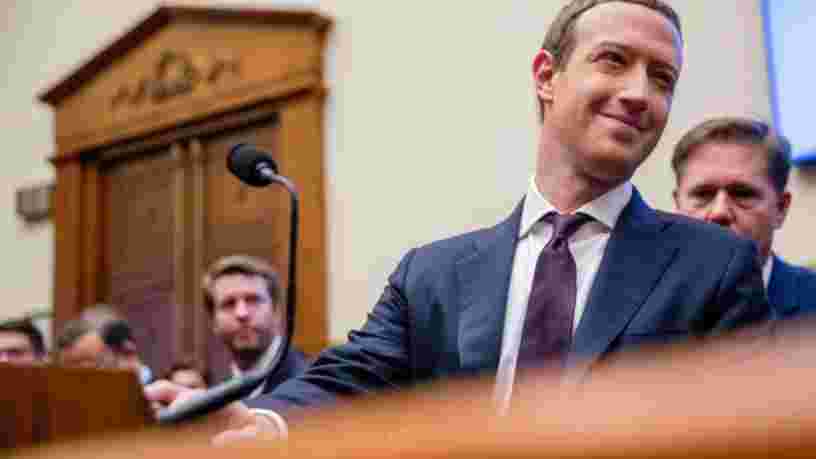 Mark Zuckerberg va dire au Congrès américain que les acquisitions de Facebook sont bonnes pour la concurrence