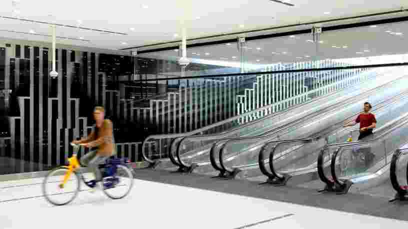 Voici l'un des plus grands garages à vélos d'Europe, aux Pays-Bas