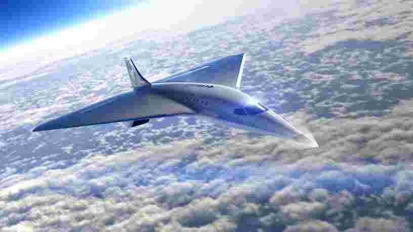 Virgin Galactic vient de révéler un nouveau jet commercial supersonique conçu par Rolls-Royce