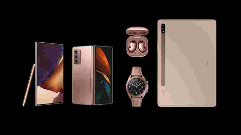 Galaxy Note 20, Galaxy Z Fold2... Voici les principales annonces de Samsung lors de son événement Unpacked