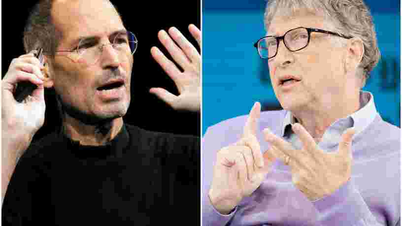 On vous raconte 30 ans d'amour-haine entre Steve Jobs et Bill Gates