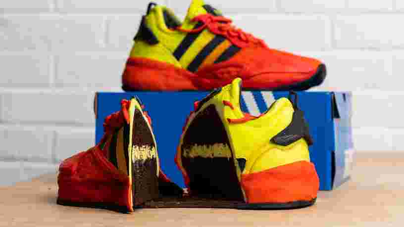 Adidas s'associe à Deliveroo pour faire gagner une paire de basket comestible