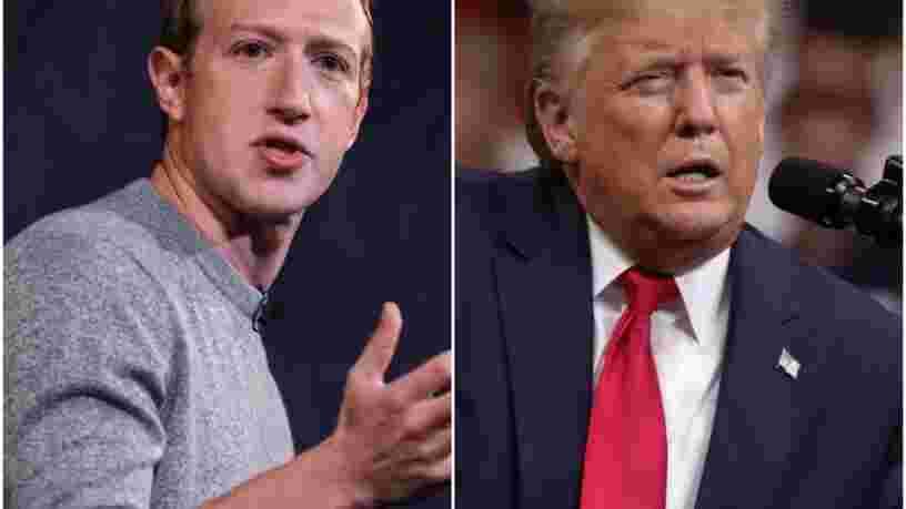 Mark Zuckerberg aurait joué un rôle dans la décision de Donald Trump d'interdire TikTok