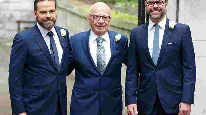 On vous présente la famille Murdoch, à la tête d'un empire de 18 Mds$