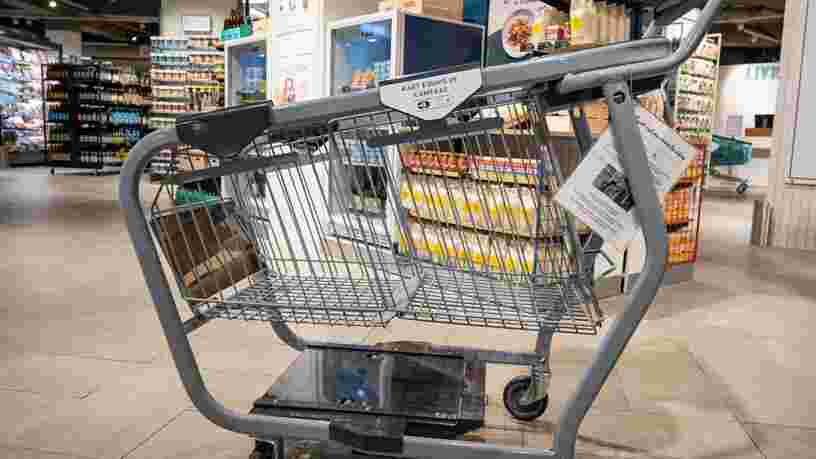 Monoprix teste un chariot connecté pour faciliter la livraison de vos courses
