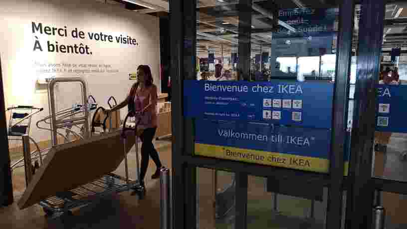 Ikea propose de faire ses achats via son smartphone pour aller plus vite en caisse