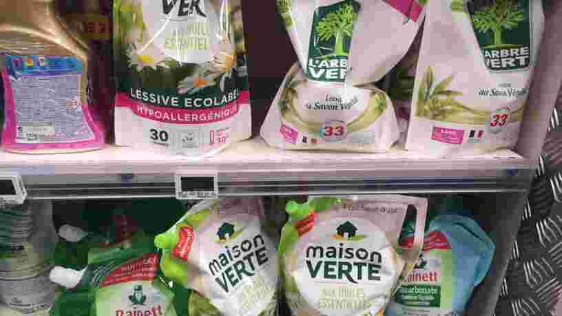 Les recharges en plastique souple de vos lessives ne sont pas si écolos