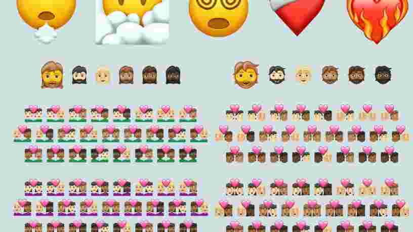 Voici les 217 nouveaux emoji qui arriveront sur votre téléphone en 2021