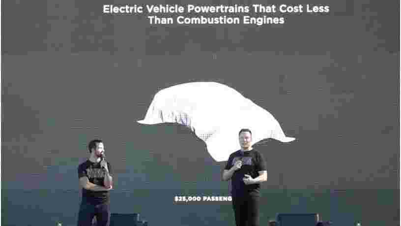 Elon Musk promet une Tesla entièrement autonome à 25 000 $ pour 2023