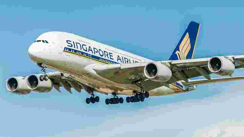 Singapore Airlines transforme en restaurant un A380 au sol
