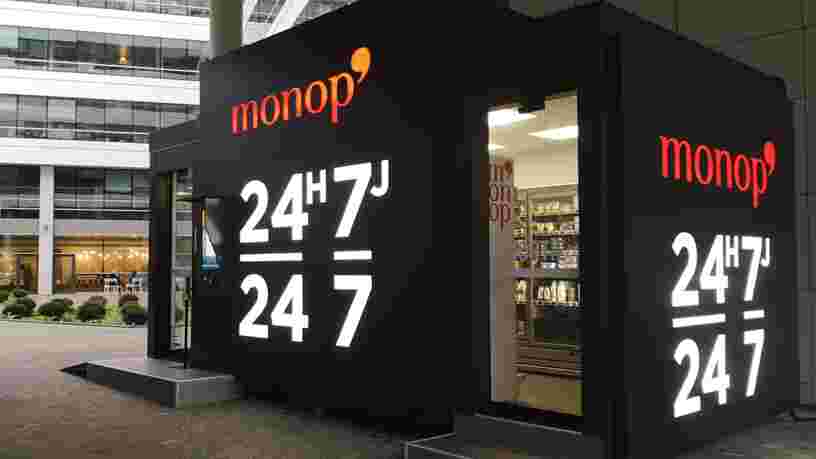 Monoprix lance son magasin 100% autonome pour faire ses courses en 1 minute chrono